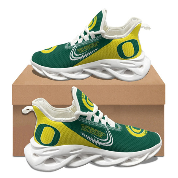 Women's Oregon Ducks Flex Control Sneakers 003 - Click Image to Close